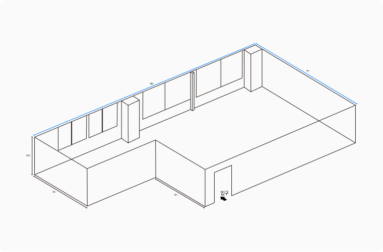 스튜디오 도면 이미지